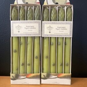 NWT John Derian x Target 2 Packs Asparagus Taper Candle